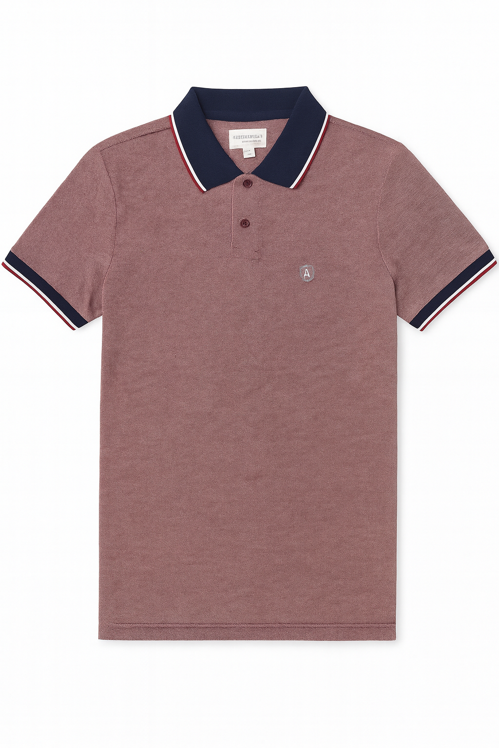 OXFORD TIPPED POLO LAPIS