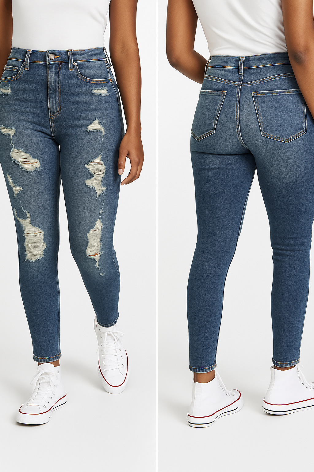 DK SPR STRCH DSTY MOM DK WASH 2 R