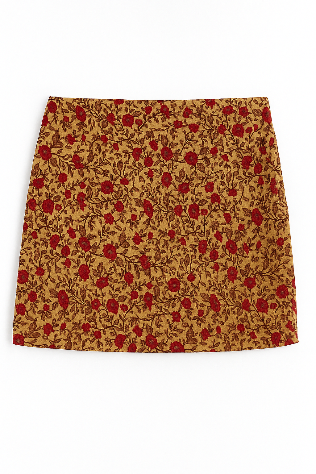 SLIP MINI SKIRT TAN 250 XS