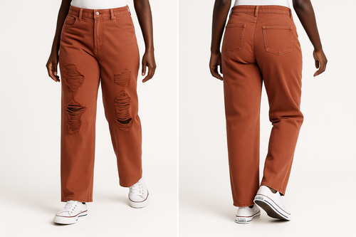 90S SHR BGY SD COLOR DKRED 601 4