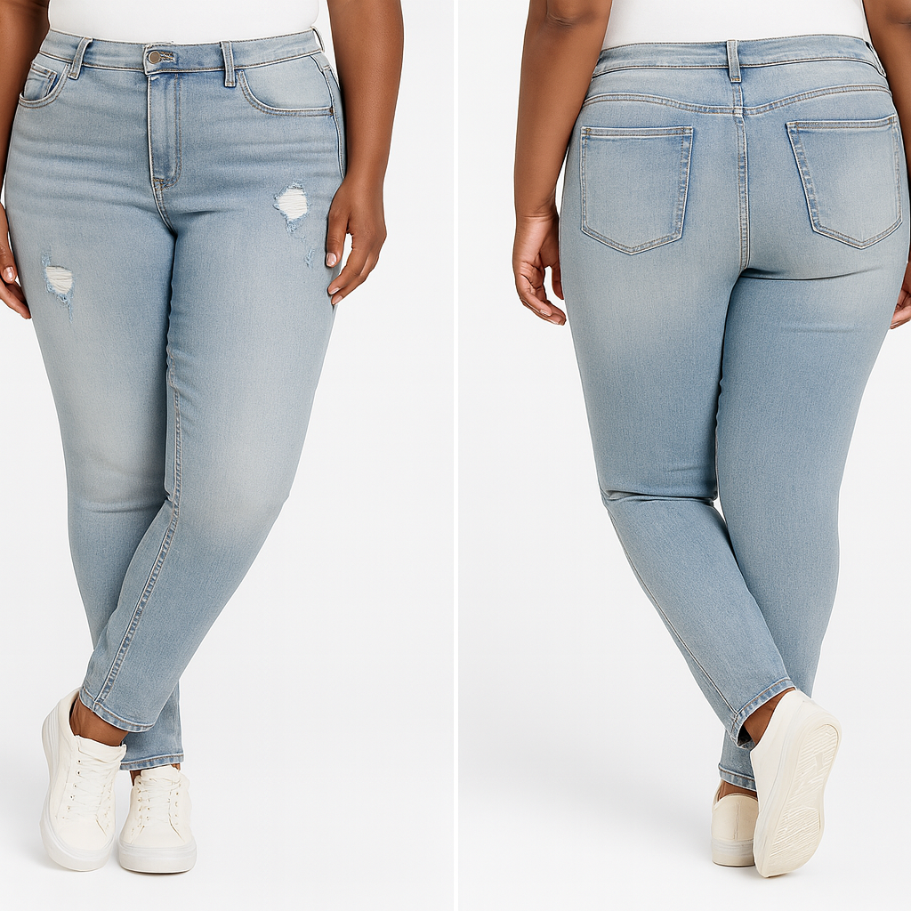 LR SS LT WASH DST JEG LIGHT WASH 4