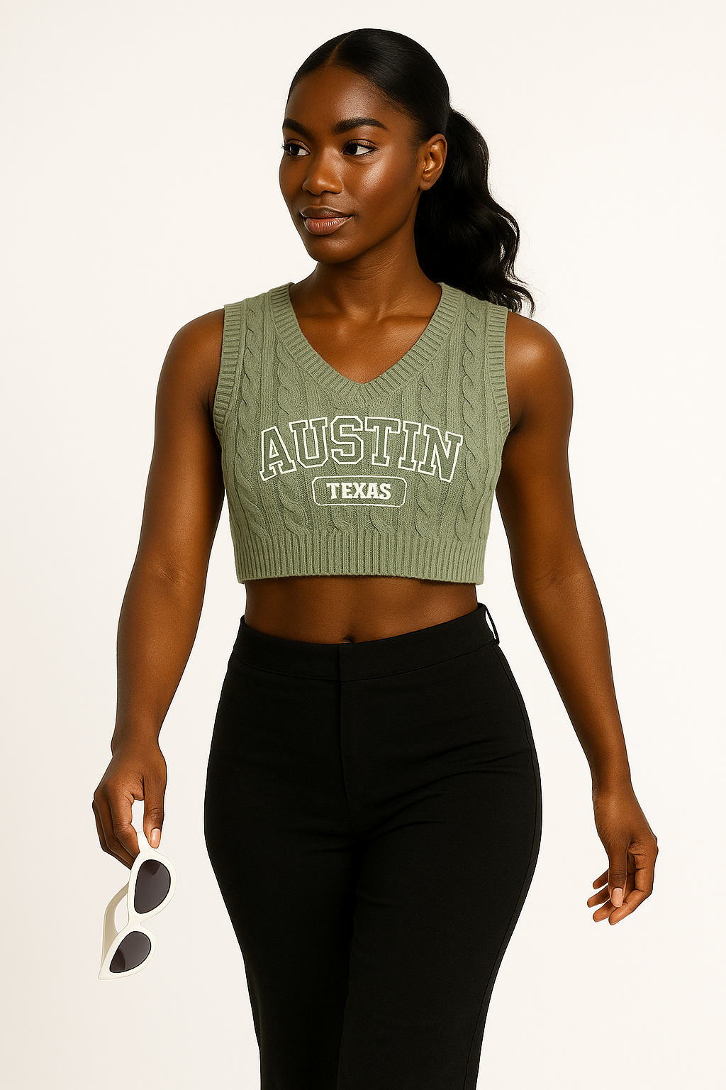 VNECK GRAPHIC PULL DKPRPL 507 XL