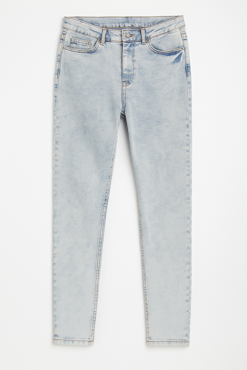 ACID W MID RISE SKNY LB DENIM 2630